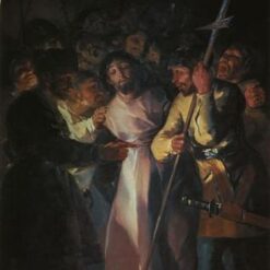 The Arrest of Christ by Francisco Goya - 1788 Romanticism Religious Oil Painting, Toledo Cathedral