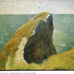 The Bec du Hoc, Grandcamp by Georges Seurat – Neo-Impressionist Landscape Oil Painting Reproduction