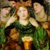 The Beloved by Rossetti – Pre-Raphaelite Inspired Oil Painting Reproduction