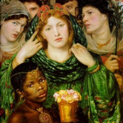 The Beloved by Rossetti – Pre-Raphaelite Inspired Oil Painting Reproduction