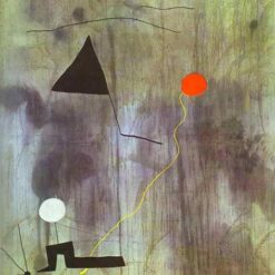 Inspired by Joan Miró’s The Birth of the World (1925) – Surrealist Automatic Abstract Oil Painting (251 x 200 cm)