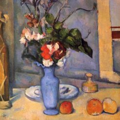 The Blue Vase" – 1887 Post-Impressionist Still Life by Cézanne (Musée d'Orsay)
