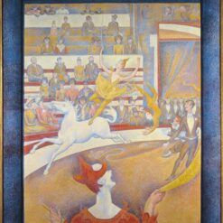 The Circus" by Georges Seurat – Pointillist Genre Painting on Canvas