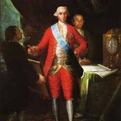 The Count of Floridablanca by Francisco Goya - 1783 Romanticism Oil Portrait, Private Collection