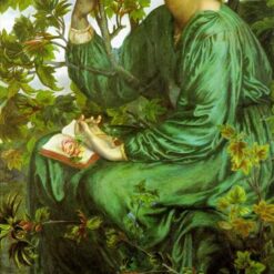 The Day Dream" (1880) – Romantic Genre Painting by Dante Gabriel Rossetti