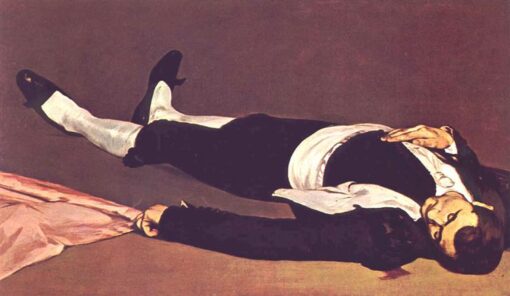 The Dead Toreador – Inspired by Edouard Manet (1865) Realist Oil Painting