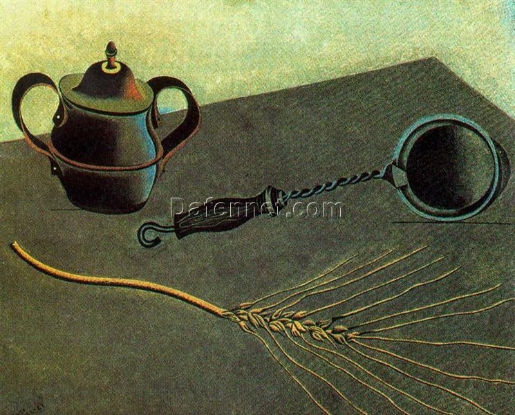 Hand-Painted Joan Miró The Ear of Grain – 1922-1923 Cubism & Surrealism Still Life Oil Painting | Canvas Reproduction