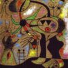 Joan Miró The Escape Ladder – 1939 Surrealism Oil Painting (Reproduction)