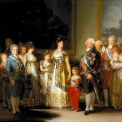 Charles IV of Spain and His Family by Francisco Goya | Majestic Royal Portrait