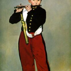 The Fifer – Inspired by Édouard Manet (1866) Realist Portrait Oil Painting on Canvas