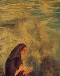 Winter from The Four Seasons" by Paul Cézanne – 1861 Allegorical Romanticism Oil on Canvas, Petit Palais