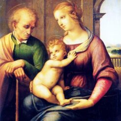 The Holy Family by Raphael (1506) | High Renaissance Religious Painting