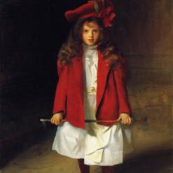 John Singer Sargent 'The Honourable Victoria Stanley' Realist Oil Portrait – Fine Art Reproduction on Canvas