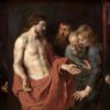 The Incredulity of St. Thomas – 17th Century Baroque Religious Painting by Peter Paul Rubens (1613-1615)