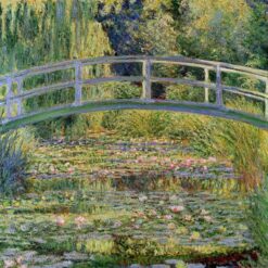 Claude Monet 'The Japanese Bridge' (1899) – Exquisite Oil Reproduction of Iconic Impressionist Landscape