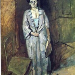 Henri Matisse Inspired Post-Impressionist Portrait – 'The Japanese Lady' (1901) – Hand-Painted Oil on Canvas