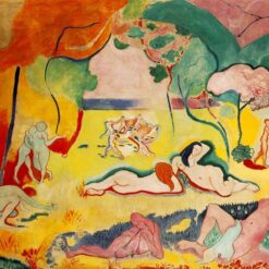 Custom Oil Painting Inspired by Henri Matisse – 'The Joy of Life' (1905-1906) – Fauvist Genre Painting on Canvas