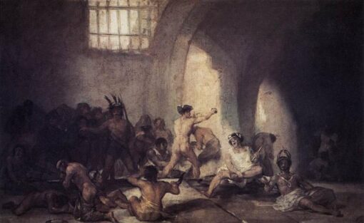 The Madhouse (El Manicomio) by Francisco Goya | Dark Insights into the Human Mind