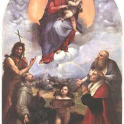 The Madonna of Foligno by Raphael (1511-1512) | Iconic High Renaissance Oil Painting