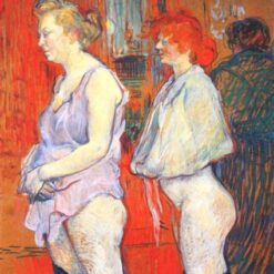 The Medical Inspection by Henri de Toulouse-Lautrec – 1894 Post-Impressionism Genre Painting
