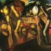 Oil Painting Inspired by Salvador Dali’s "The Metamorphosis of Narcissus" (1937) – Surrealist Mythological Art