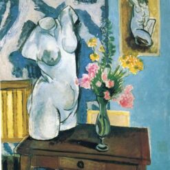 Custom Oil Painting Inspired by Matisse – 'The Plaster Torso' (1919) – Post-Impressionist Still Life on Canvas