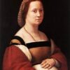 The Pregnant Woman, La Donna Gravida" by Raphael (c. 1505-1507) | High Renaissance Portrait