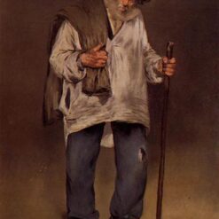 The Ragpicker – Inspired by Edouard Manet (1869) Realist Portrait Oil Painting on Canvas