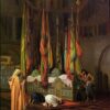 The Shrine of Imam Hussein by Jean-Léon Gérôme | Majestic Orientalist Oil Painting