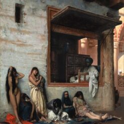 The Slave Market by Jean-Léon Gérôme | Orientalism Oil Painting Masterpiece