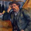 The Smoker" by Cézanne – 1890 Oil Painting Portrait, Post-Impressionist Masterpiece