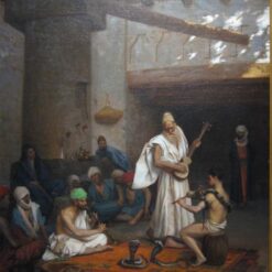The Snake Charmer by Jean-Léon Gérôme | Iconic Orientalism Oil Painting