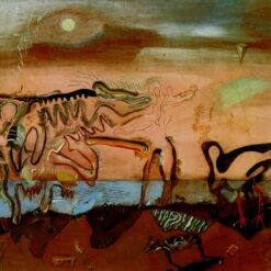 The Spectral Cow – Surrealist Animal Painting Inspired by Salvador Dali
