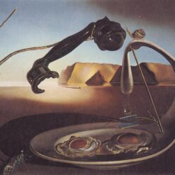 The Sublime Moment" – Surrealism-Inspired Symbolic Painting by Salvador Dali (1938)