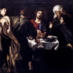 The Supper at Emmaus – Peter Paul Rubens 1610 Oil Painting for Religious Art Collectors