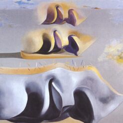 Symbolic Surrealist Oil Painting Inspired by Salvador Dali's "The Three Glorious Enigmas of Gala" – A Masterpiece of Classic Surrealism