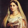 La Donna Velata (The Veiled Woman) by Raphael (1516) | High Renaissance Portrait