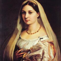 La Donna Velata (The Veiled Woman) by Raphael (1516) | High Renaissance Portrait