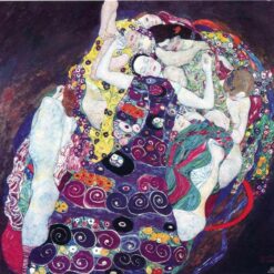 Symbolic Oil Painting Reproduction – The Virgin by Gustav Klimt (1913)