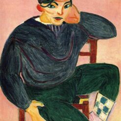Henri Matisse Inspired Expressionist Portrait – 'The Young Sailor II' (1906) – Hand-Painted Oil on Canvas