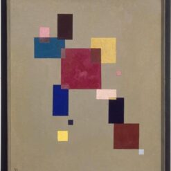 Wassily Kandinsky – Thirteen Rectangles (1930) – A Bold Study in Geometry and Color