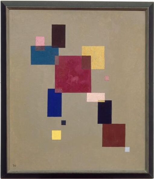 Wassily Kandinsky - Trece rectángulos (1930) - Un audaz estudio de geometría y color