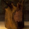 Threshold of Forest Inspired by René Magritte – 1926 Surrealist Still Life Oil Painting, Canvas (75x65 cm)