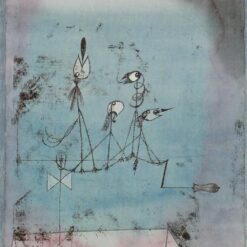 Twittering Machine by Paul Klee – 1922 Expressionist Gouache & Watercolor, Bauhaus Art