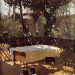 Oil Painting Inspired by John Singer Sargent’s Two Wine Glasses – Elegant Impressionist Art on Canvas