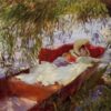 two women asleep in a punt under the willows 1887.jpgLarge