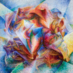 Dynamism of a Soccer Player by Umberto Boccioni – Handcrafted Futurism Art Reproduction