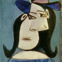 Surrealist Portrait Inspired by Picasso – 'Untitled' (1939) Oil on Canvas