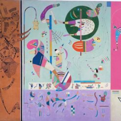 Wassily Kandinsky – Various Parts (1940) – A Captivating Composition of Color and Form