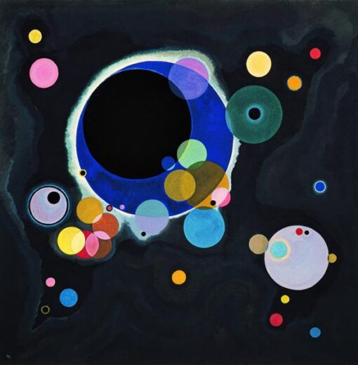 Wassily Kandinsky’s Several Circles – 1926 Abstract Art Masterpiece Replica
